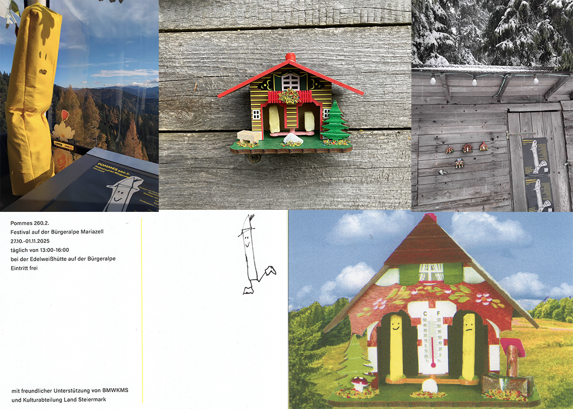 Pommes 260.2 Bürgeralpe Mariazell Postkarte