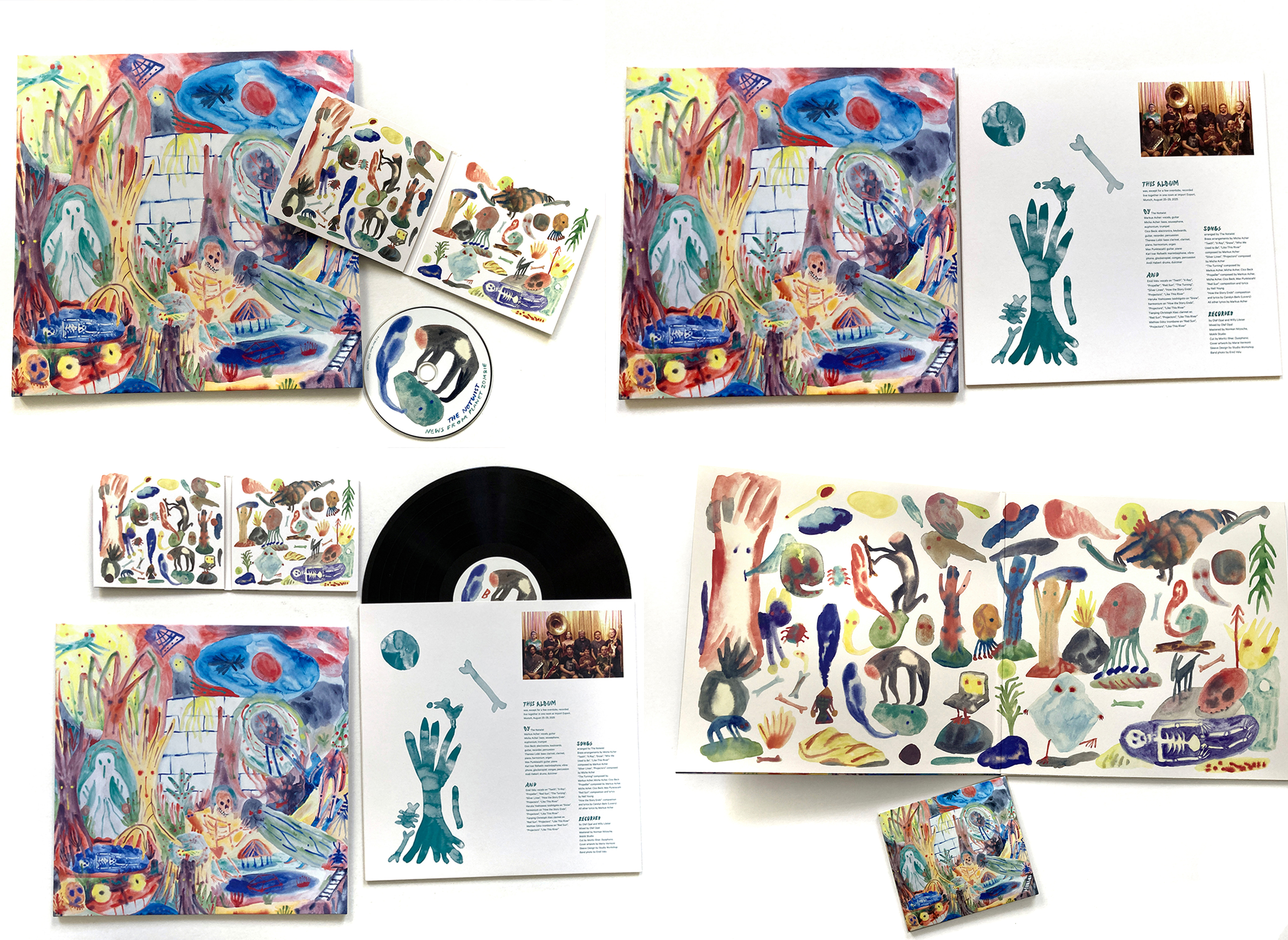 The Notwist - News From Planet Zombie Artwork 1